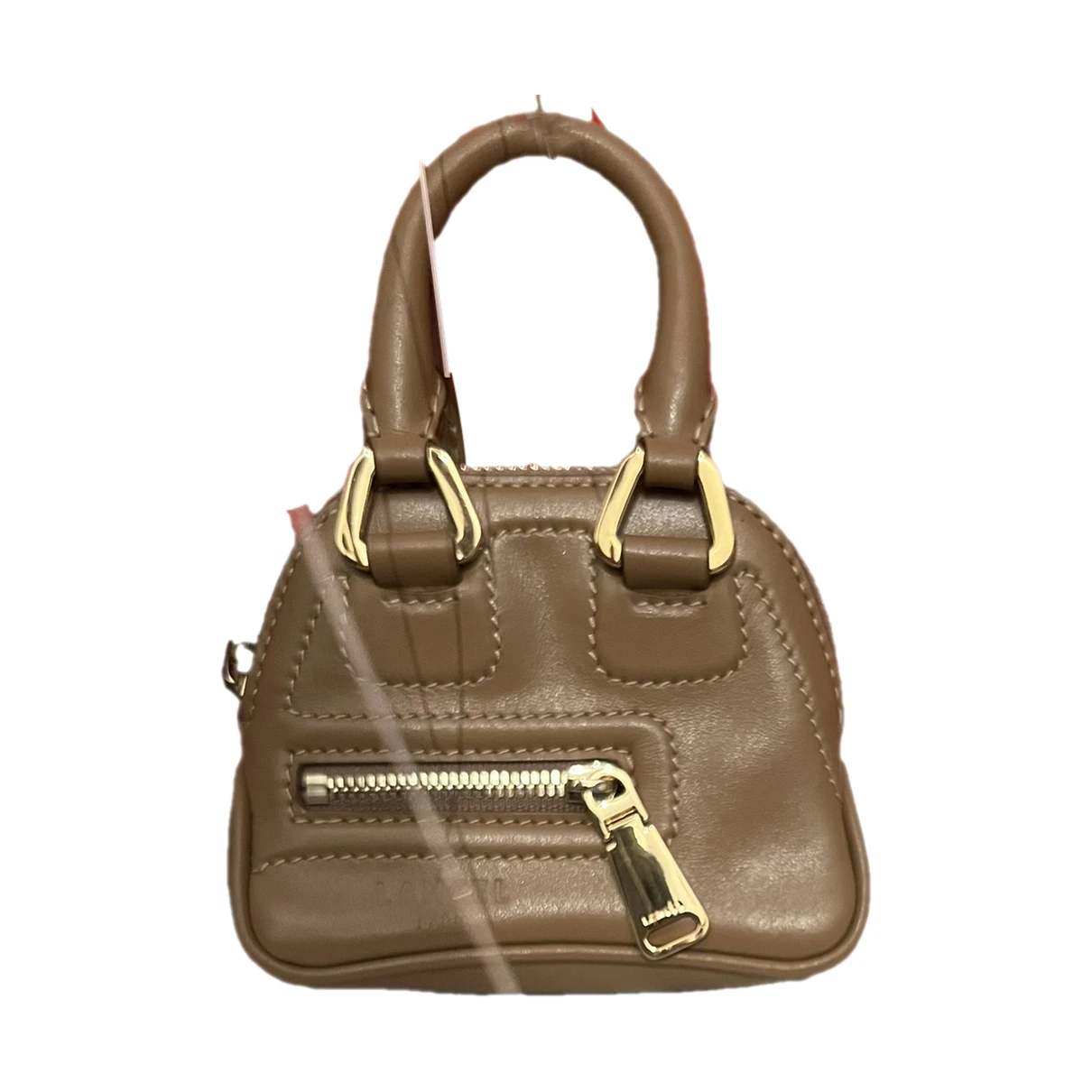 Pre-owned Lancel Leather Crossbody Bag In Camel