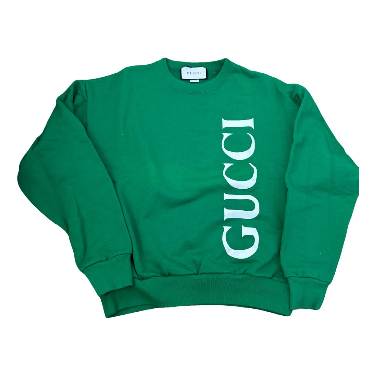 Pre-owned Gucci Sweatshirt In Green