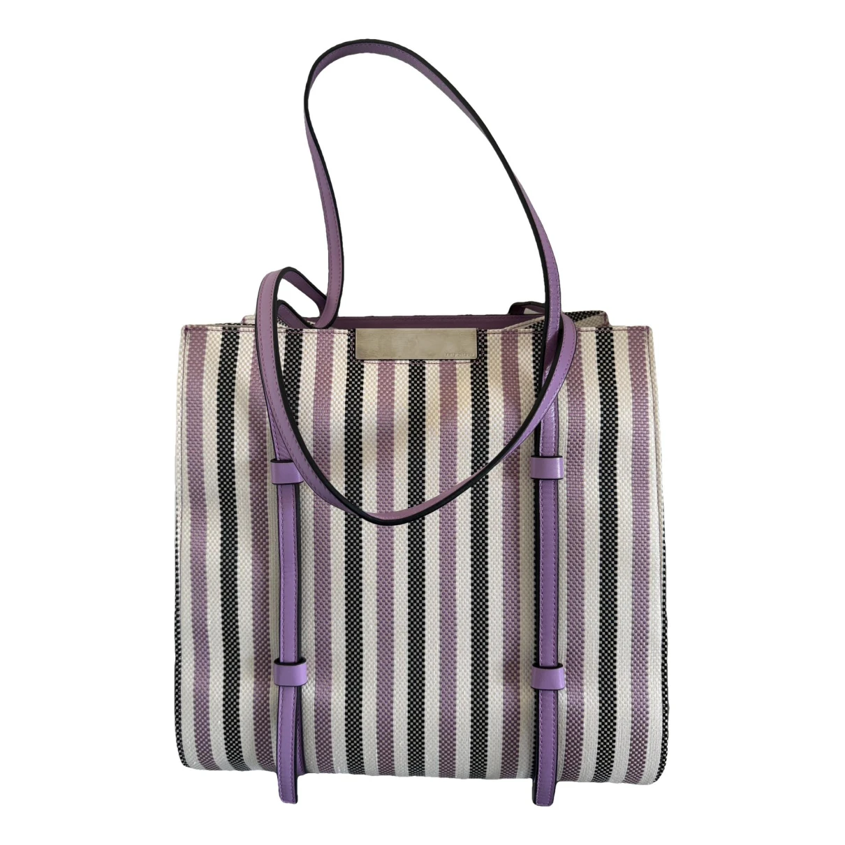 Pre-owned Sergio Rossi Cloth Handbag In Multicolour
