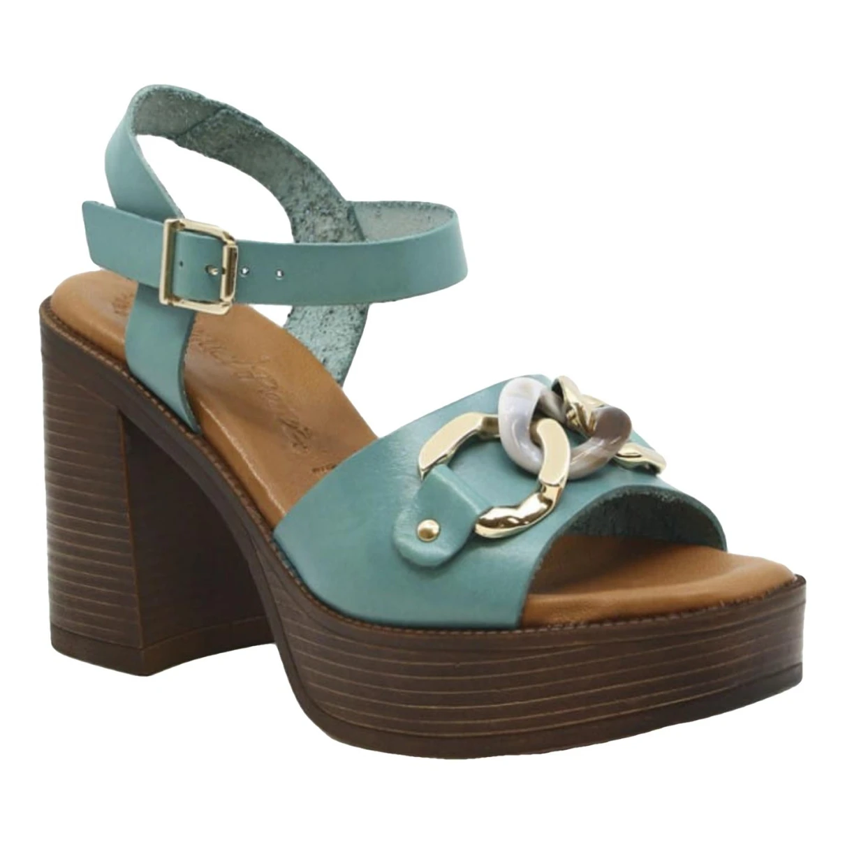 Pre-owned Raquel Allegra Leather Sandals In Other