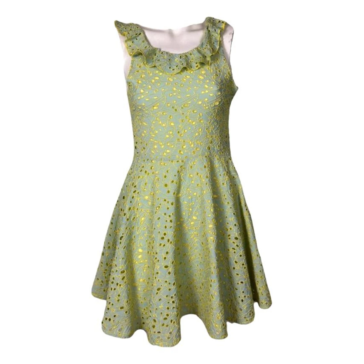 Pre-owned Kenzo Mid-length Dress In Green