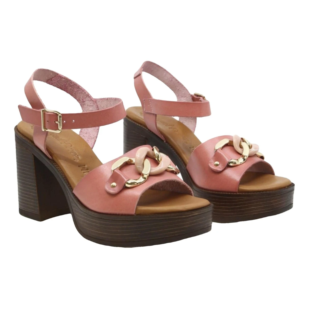 Pre-owned Raquel Allegra Leather Sandals In Other