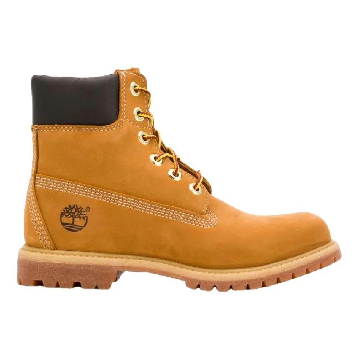 Pre-owned Timberland Leather Boots In Orange