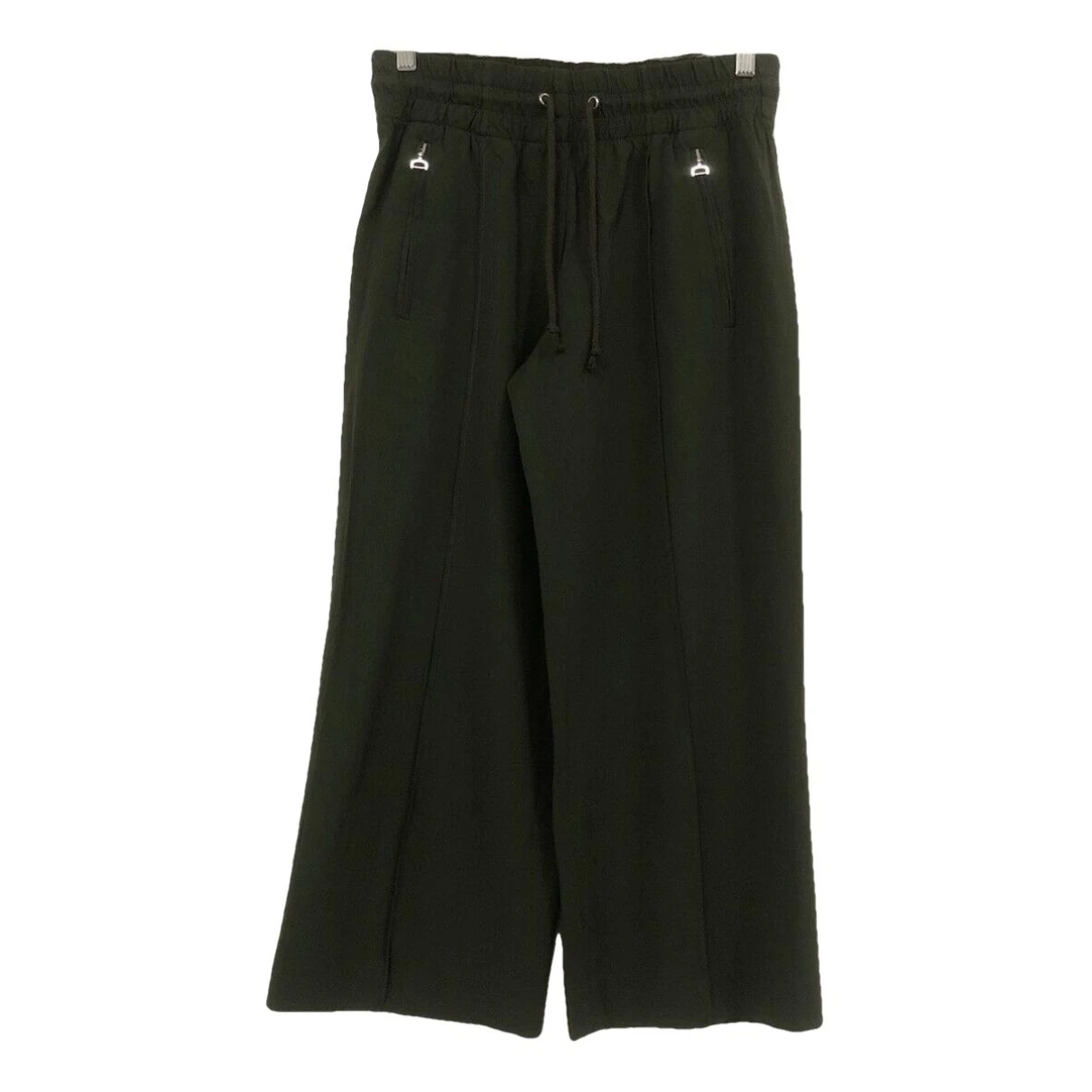 Pre-owned Dondup Large Pants In Green