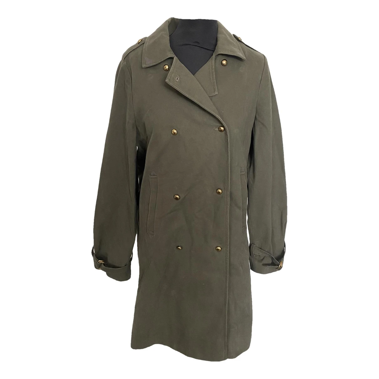Pre-owned Marc By Marc Jacobs Coat In Khaki