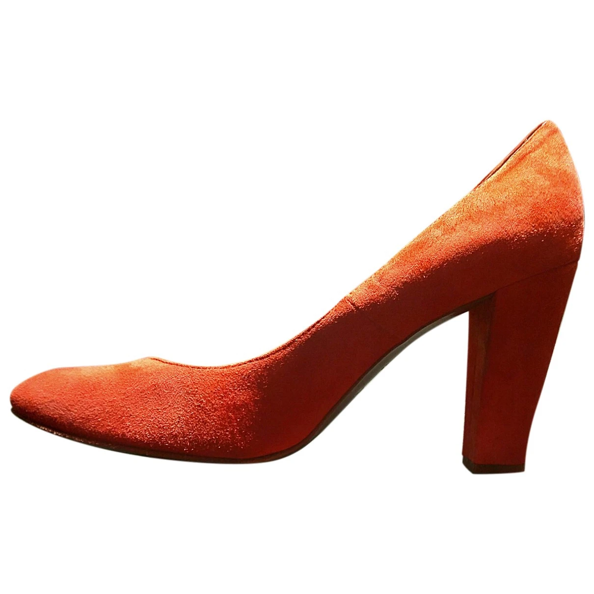 Pre-owned Maliparmi Heels In Orange