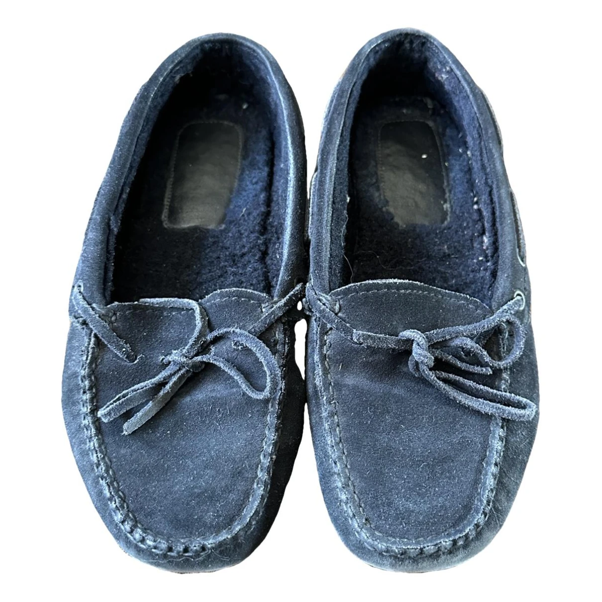 Pre-owned Carshoe Flats In Blue