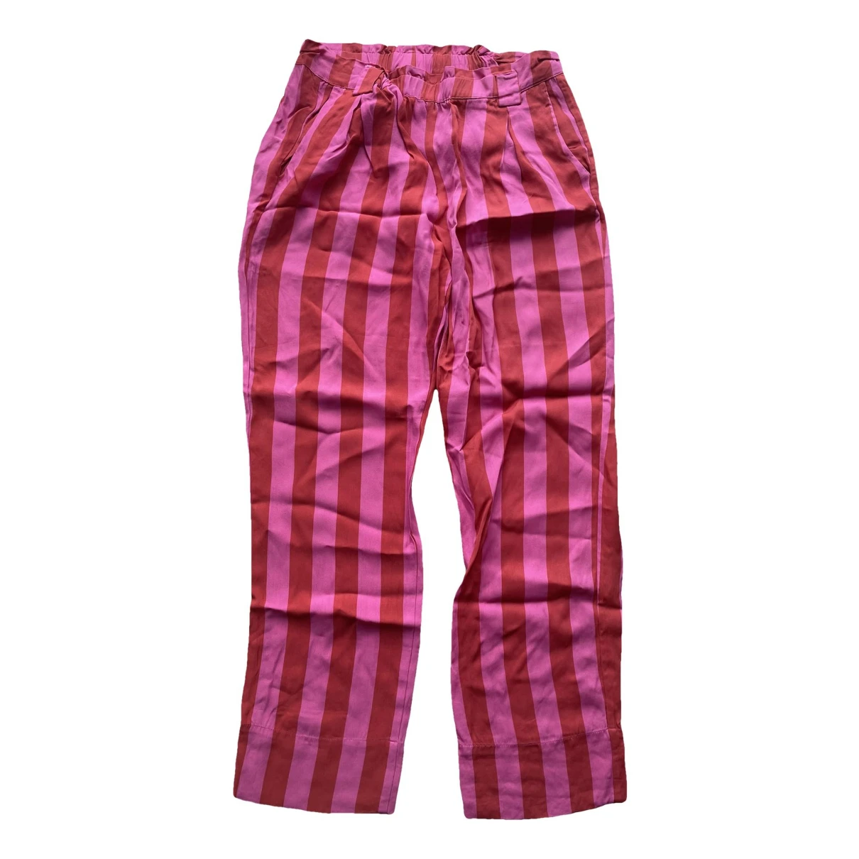 Pre-owned Stine Goya Trousers In Pink
