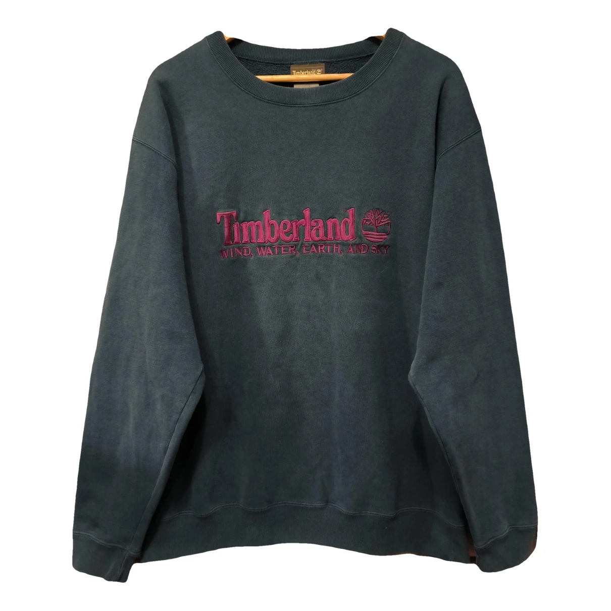 Pre-owned Timberland Sweatshirt In Green