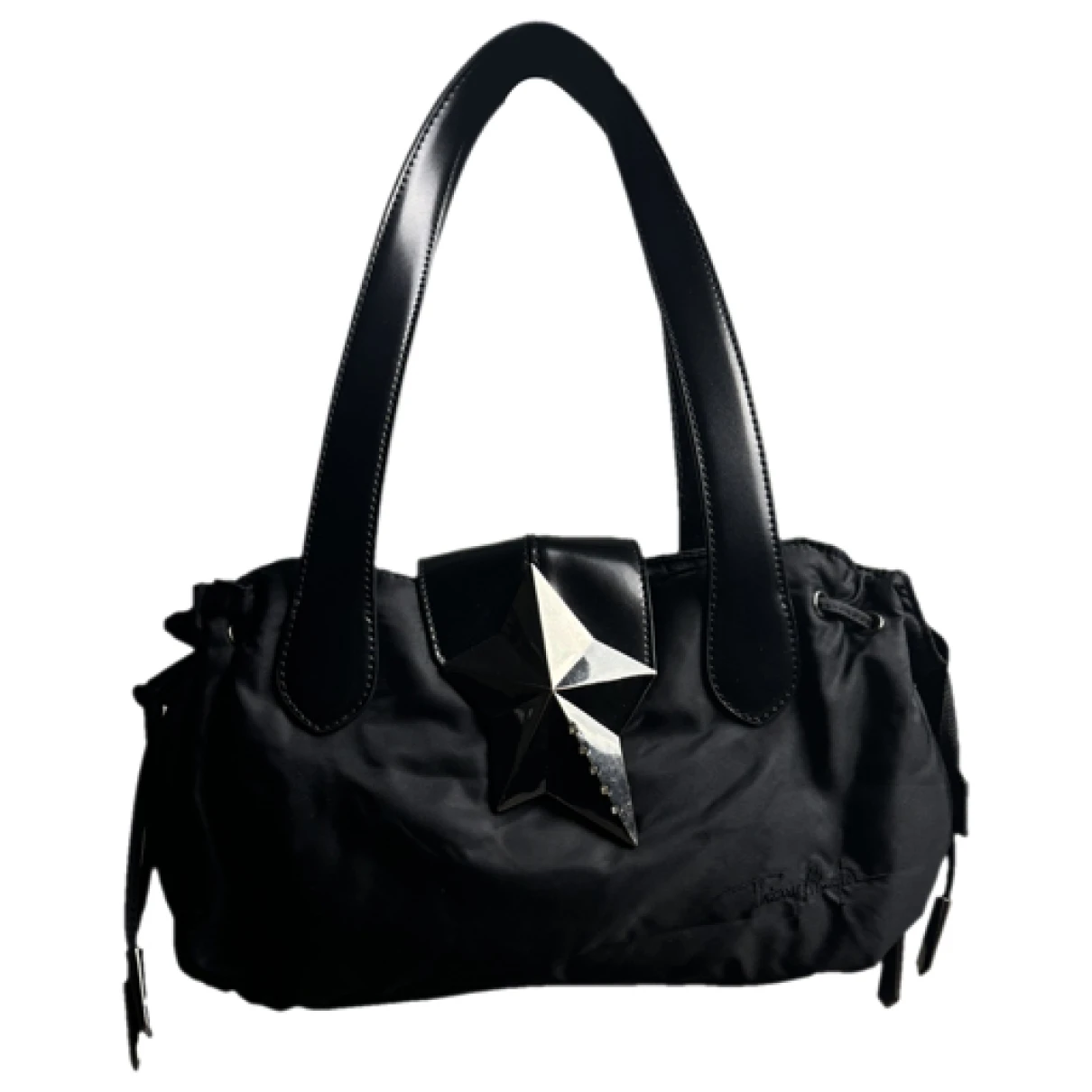 Pre-owned Mugler Handbag In Black