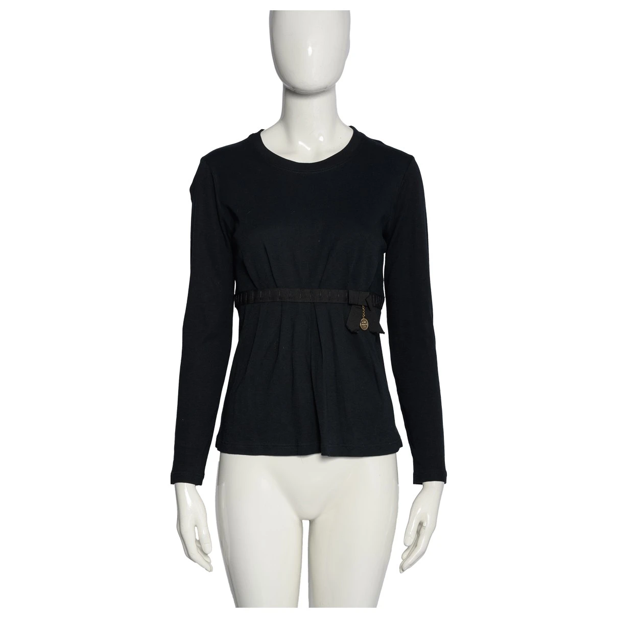 Pre-owned Louis Vuitton Blouse In Black