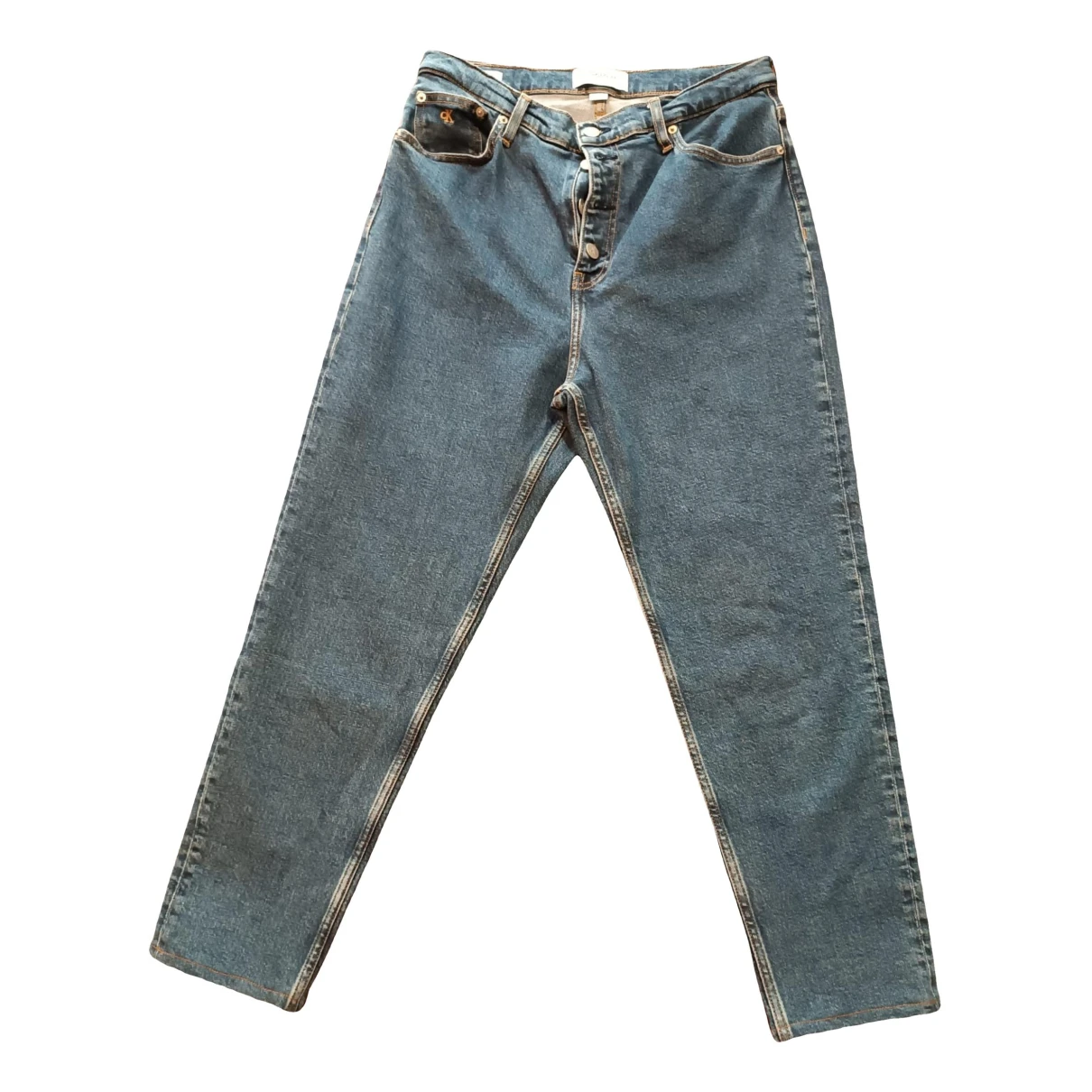 Pre-owned Calvin Klein Jeans Est.1978 Boyfriend Jeans In Navy