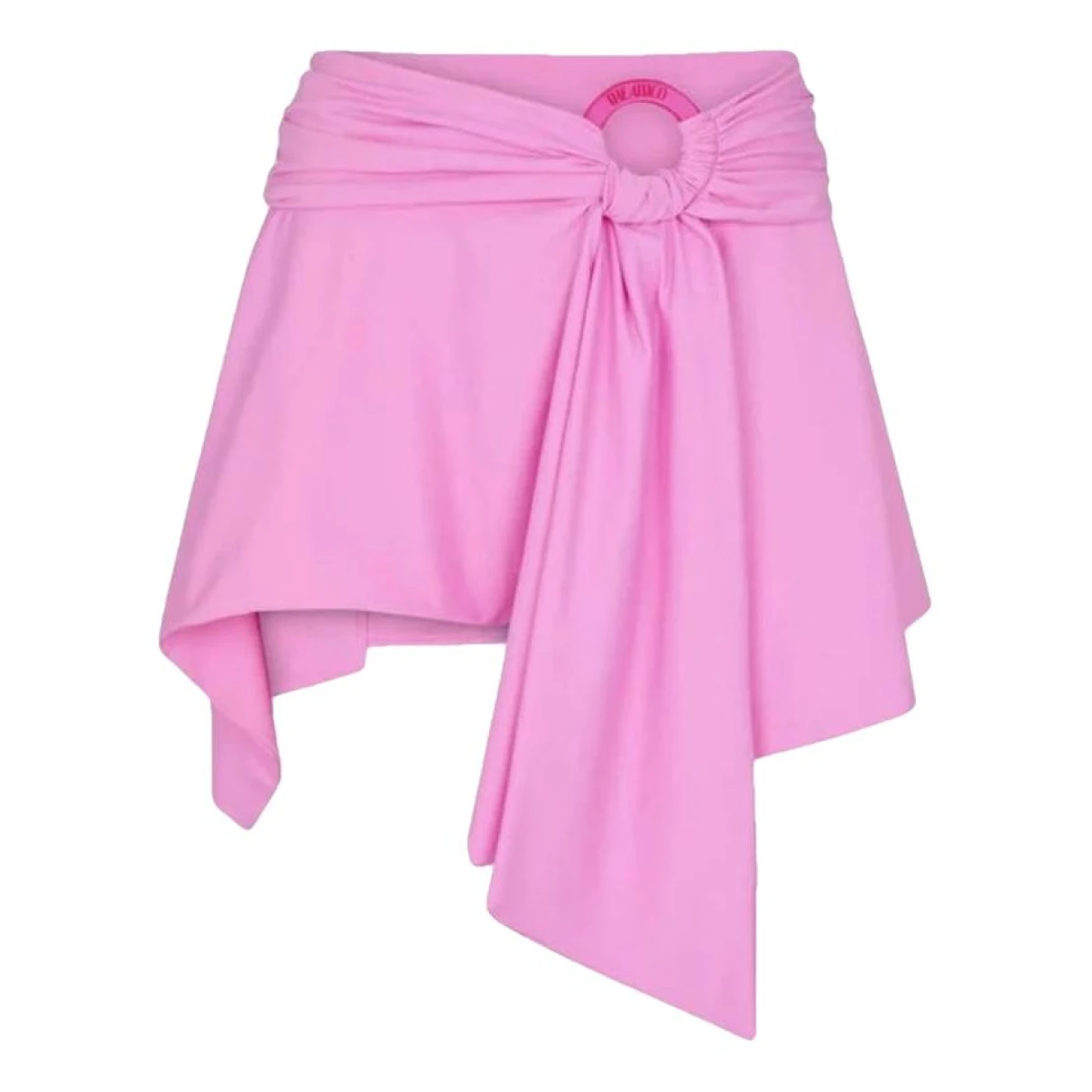 Pre-owned Attico Mini Skirt In Pink
