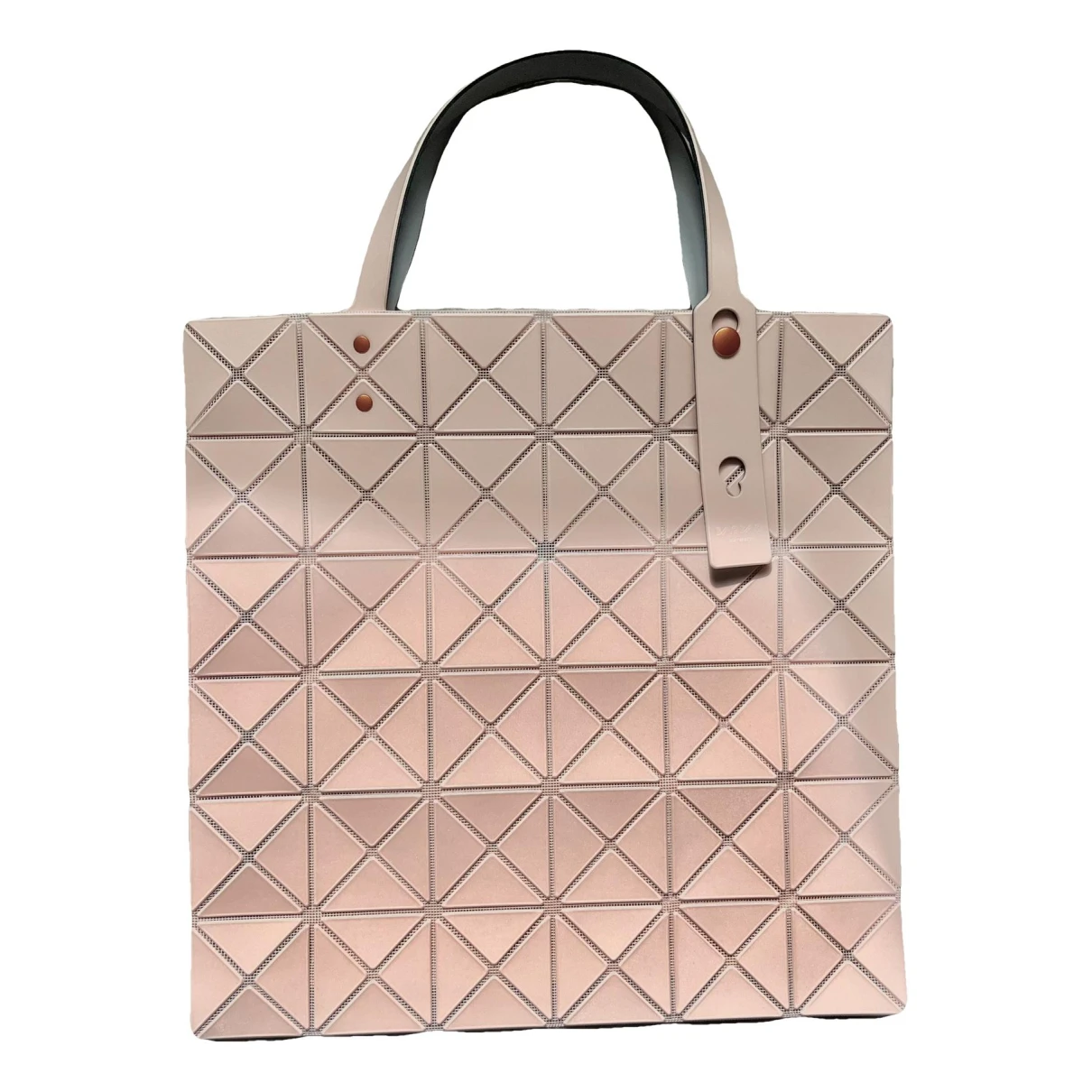 Pre-owned Issey Miyake Tote In Pink