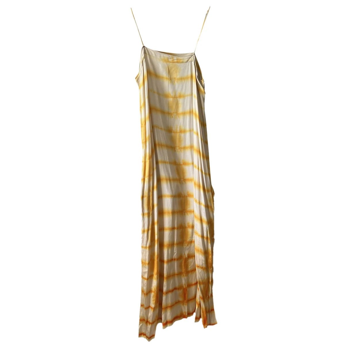Pre-owned Rabens Saloner Maxi Dress In Yellow