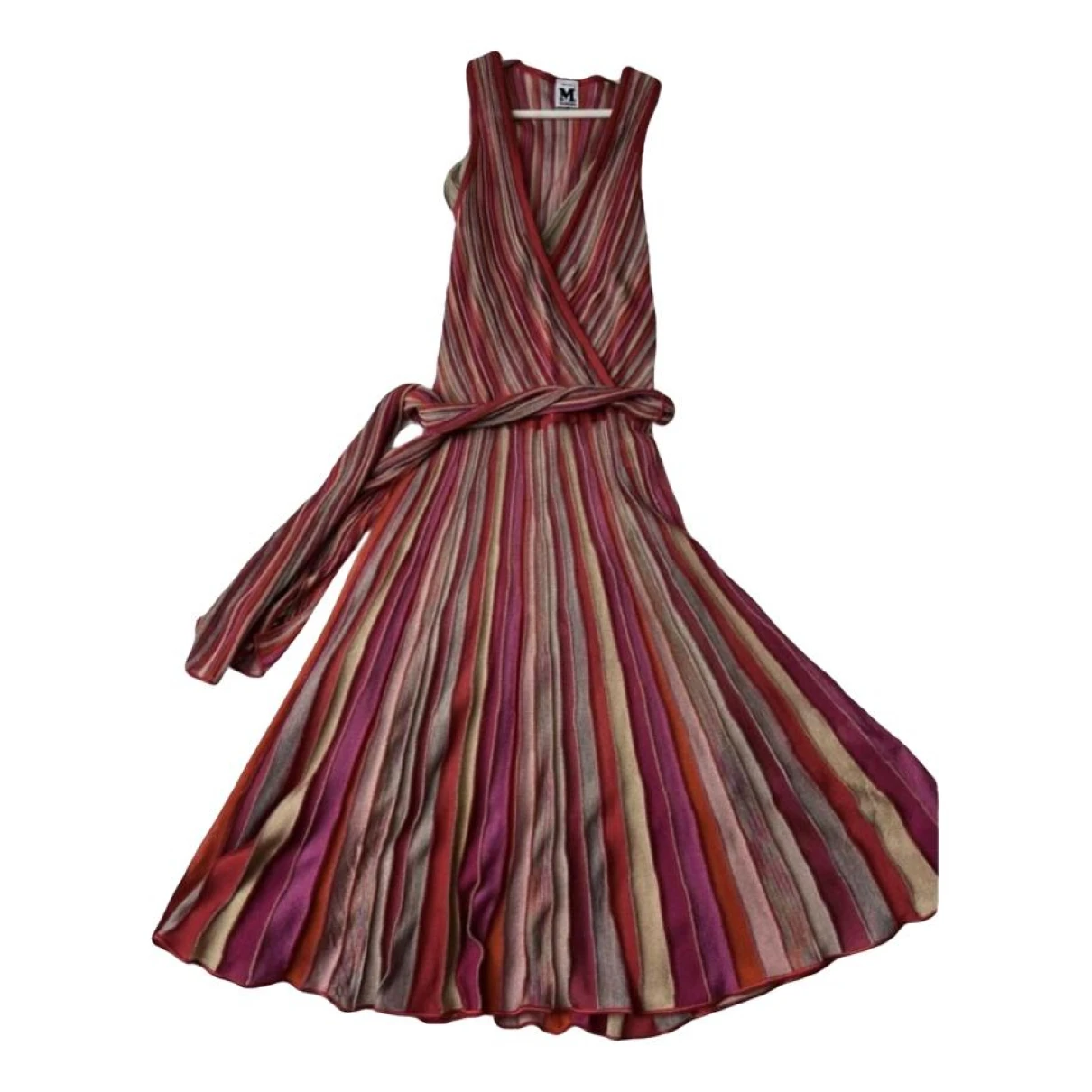 Pre-owned M Missoni Mid-length Dress In Multicolour