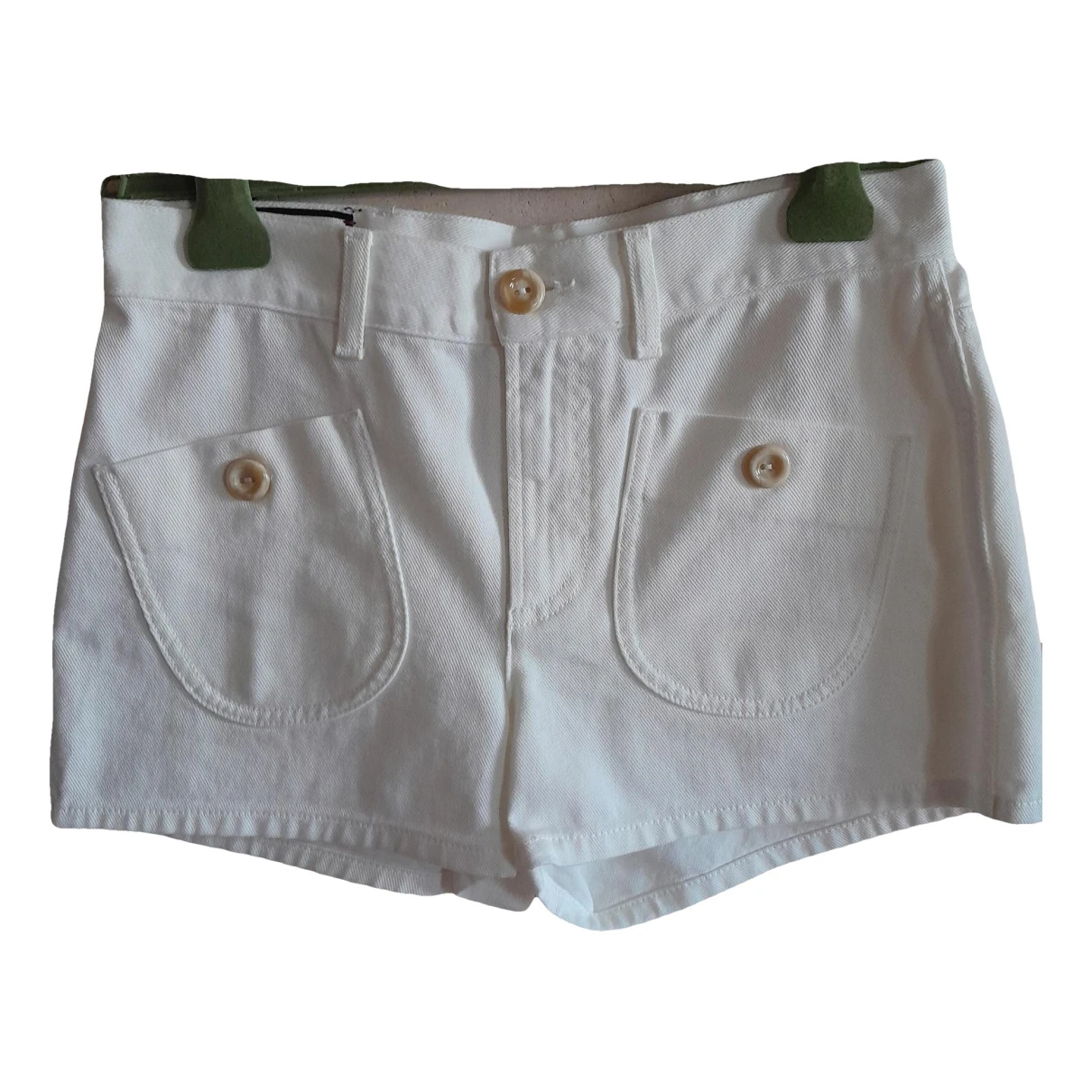 Pre-owned Gucci Shorts In White