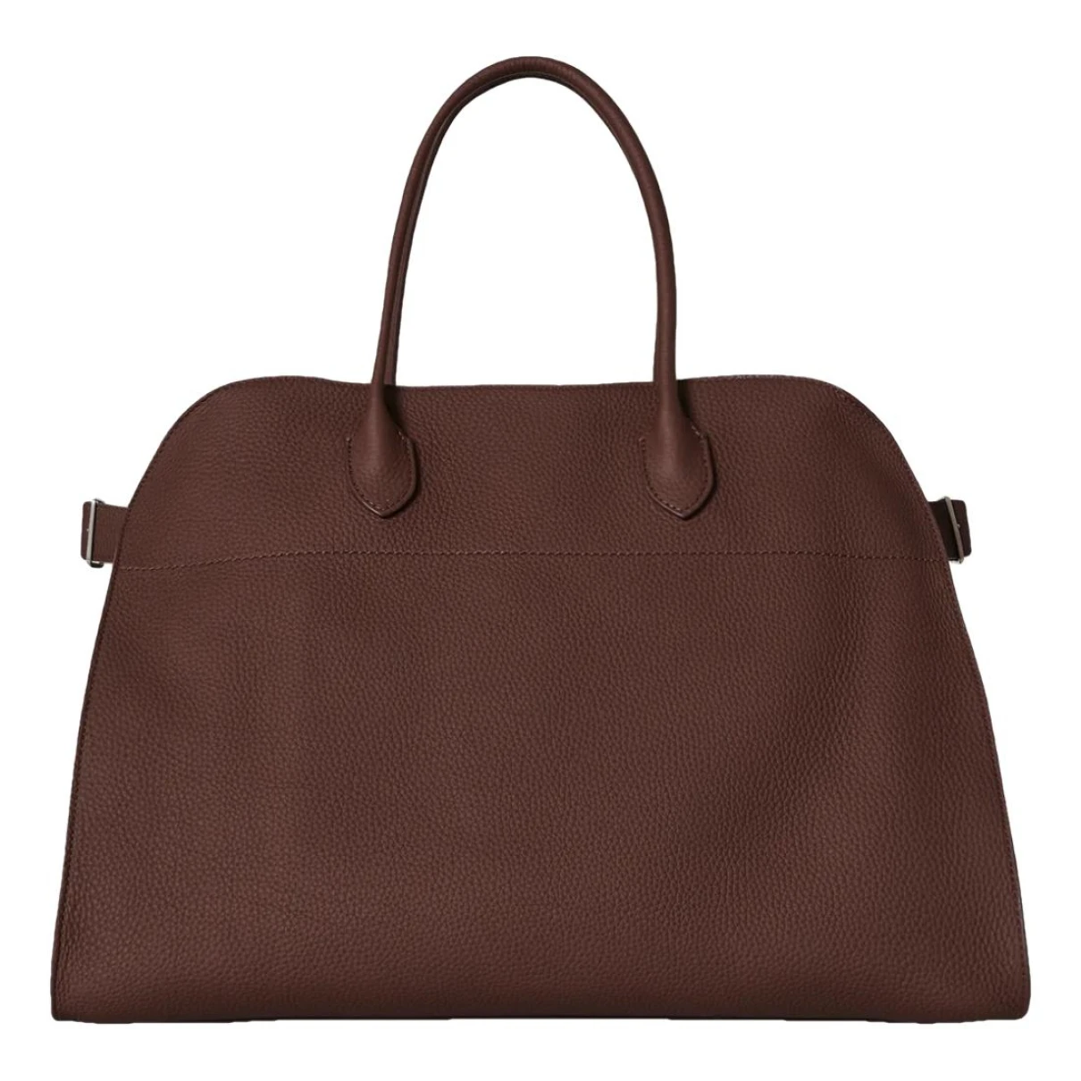 Pre-owned The Row Margaux Leather Tote In Brown