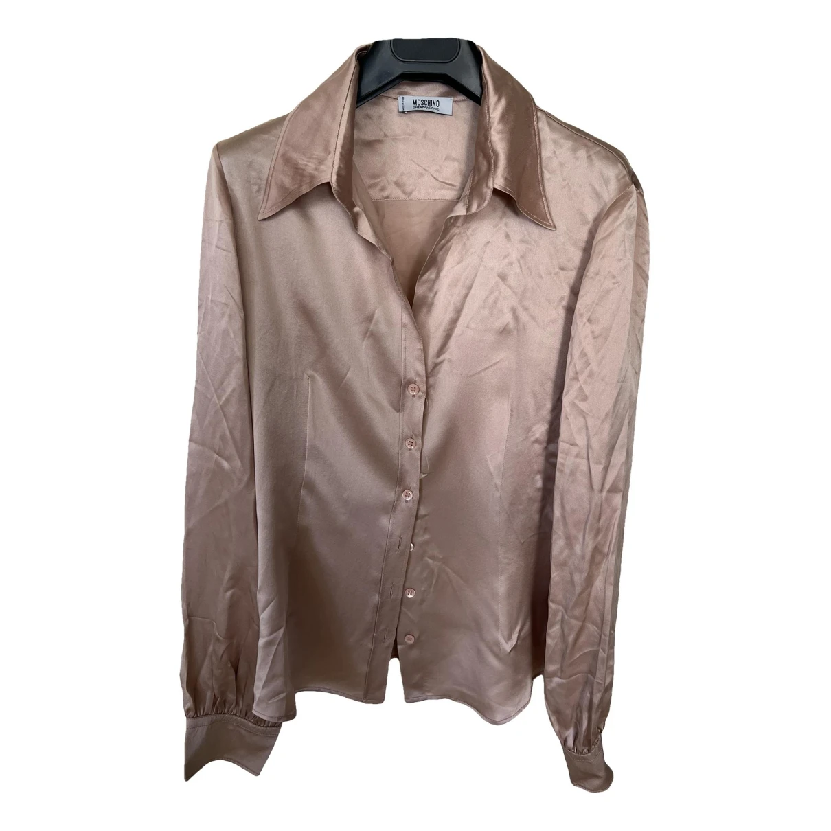 Pre-owned Moschino Cheap And Chic Silk Shirt In Pink
