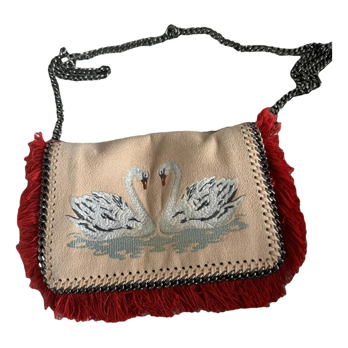 Pre-owned Stella Mccartney Cloth Handbag In Pink
