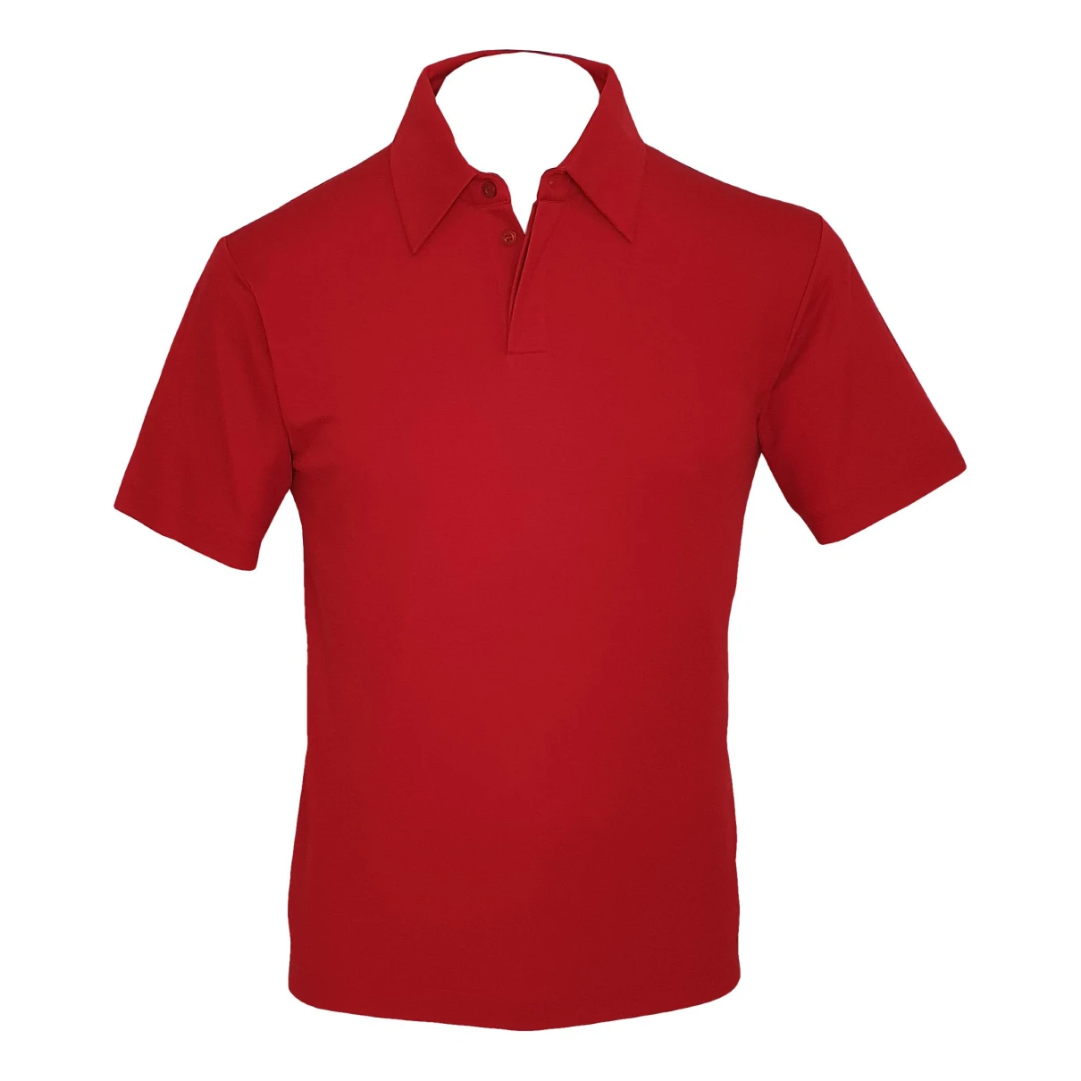 Pre-owned Valentino Silk Polo Shirt In Red