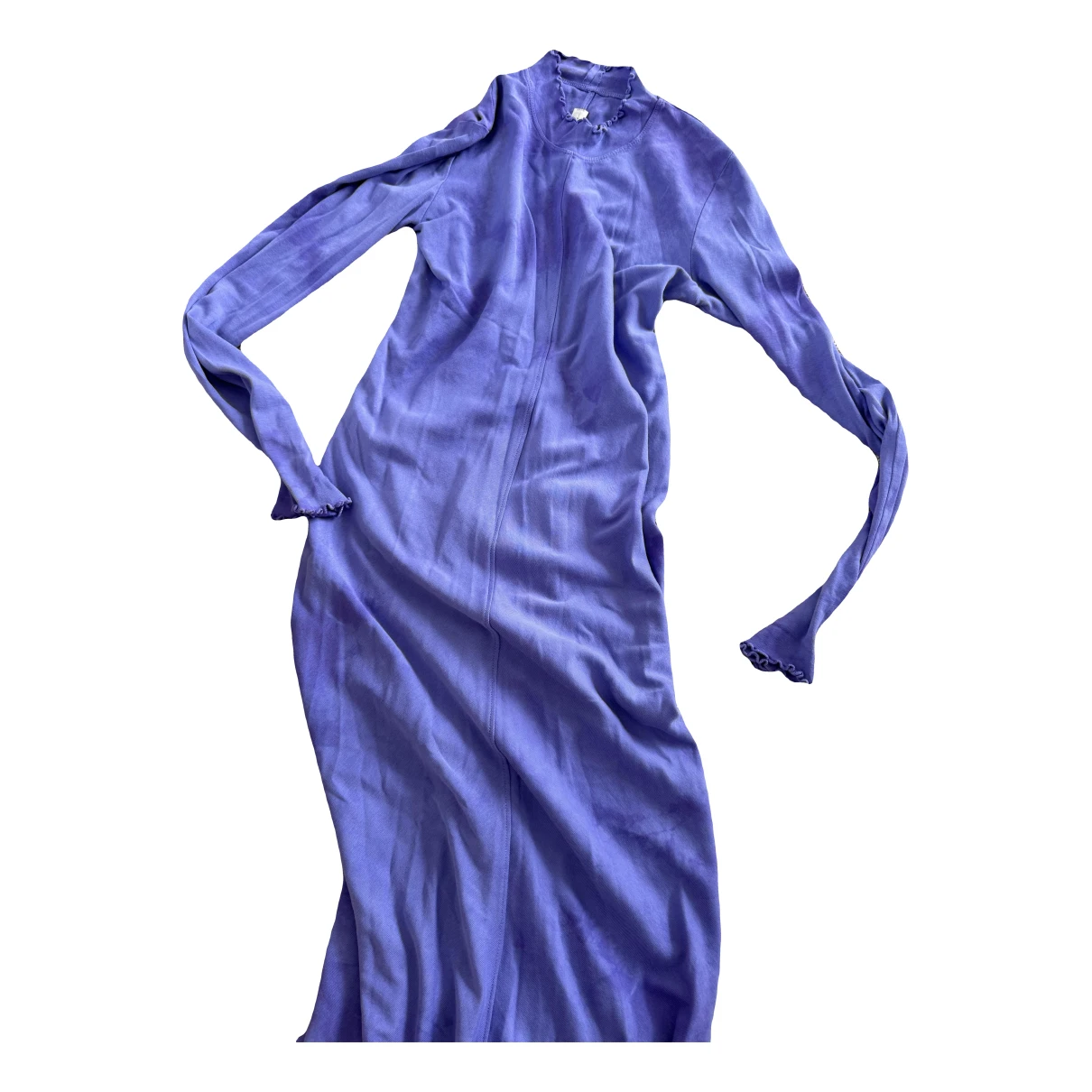 Pre-owned Raquel Allegra Maxi Dress In Purple