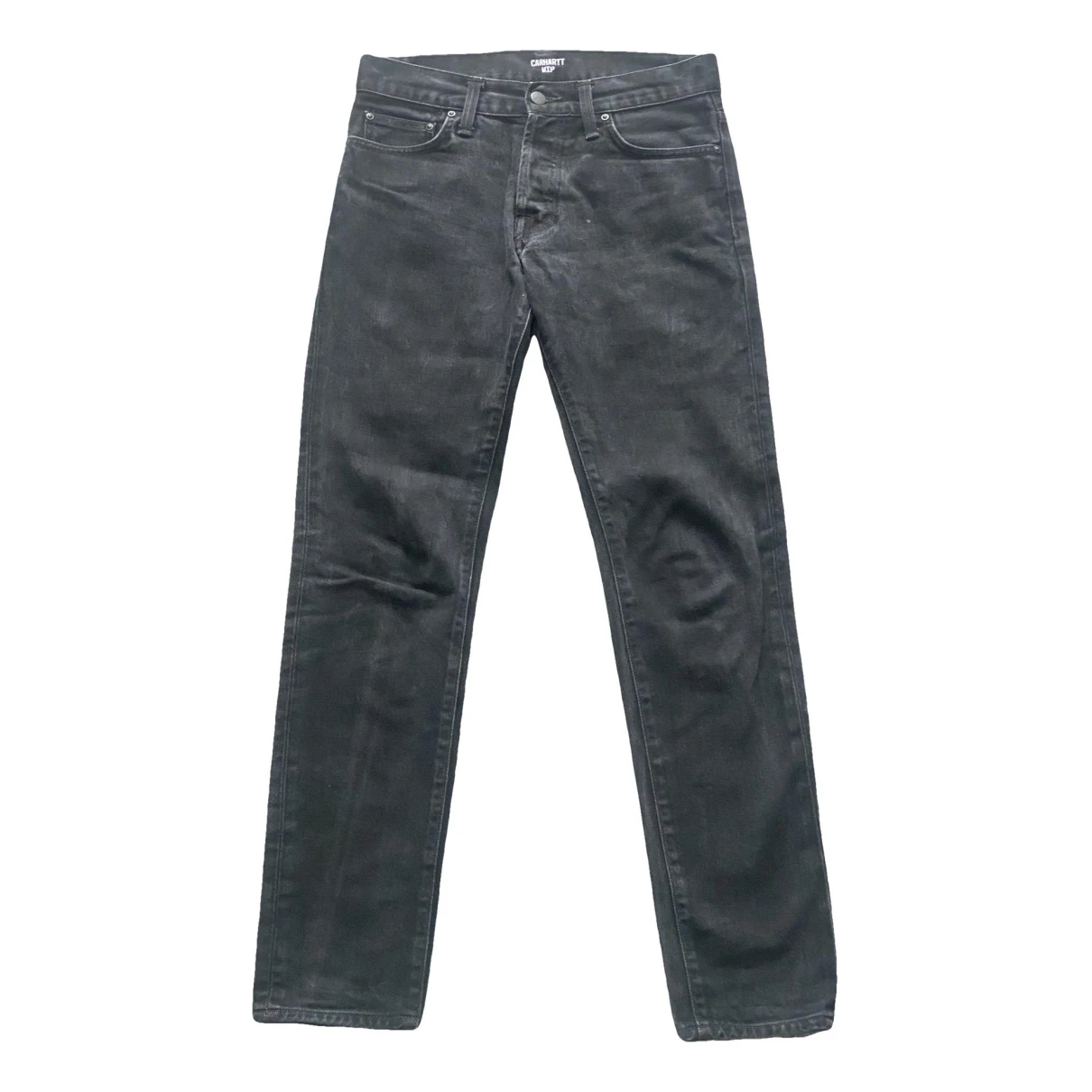 Pre-owned Carhartt Slim Jean In Black