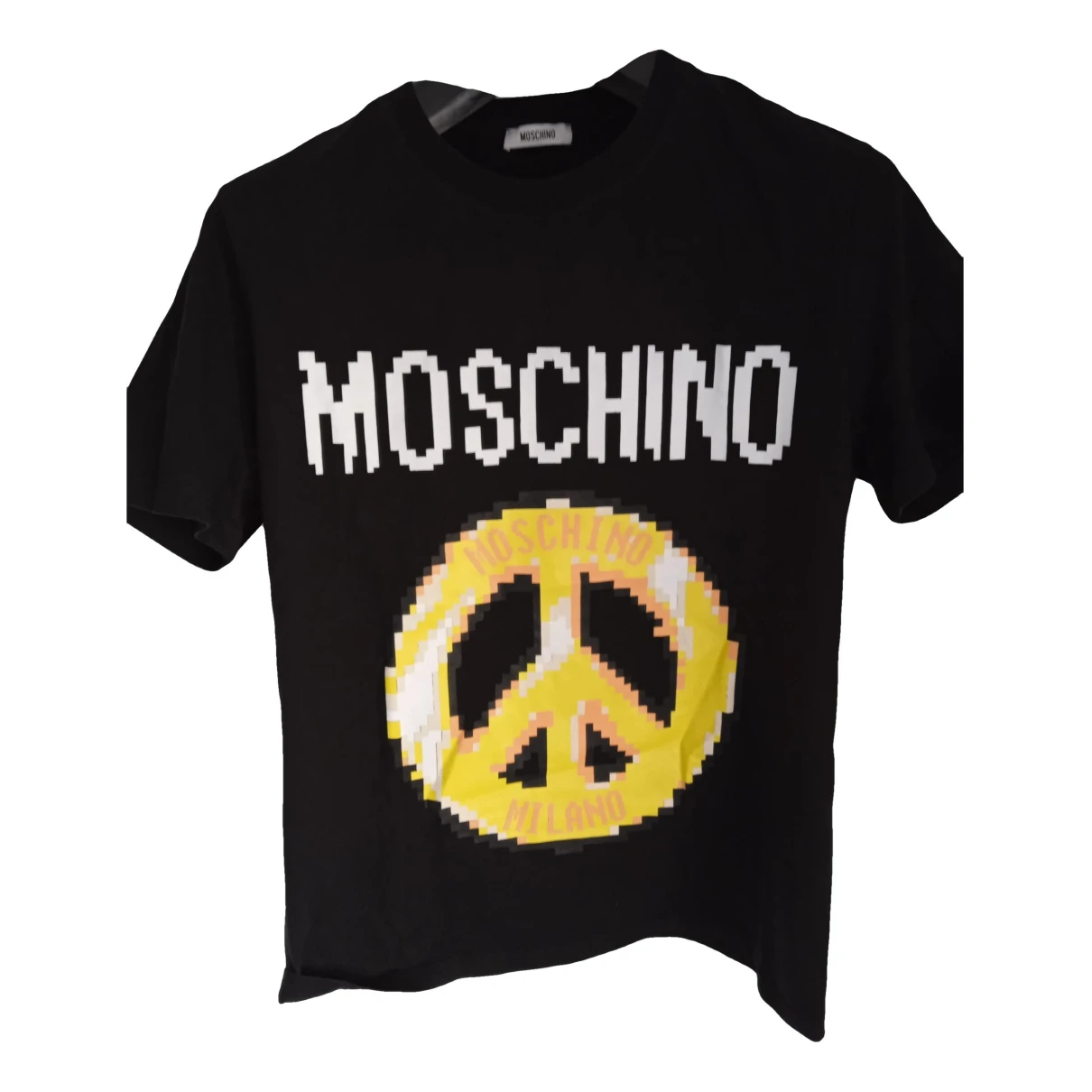 Pre-owned Moschino T-shirt In Black