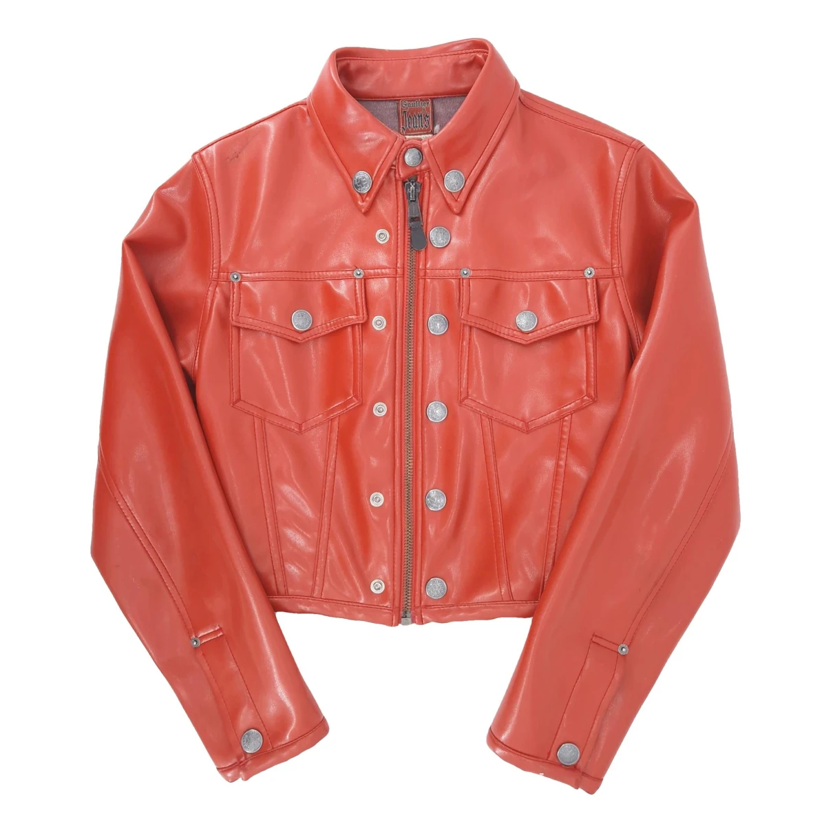 Pre-owned Jean Paul Gaultier Jacket In Orange