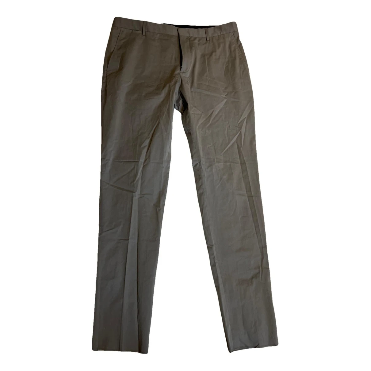 Pre-owned Ermenegildo Zegna Trousers In Grey