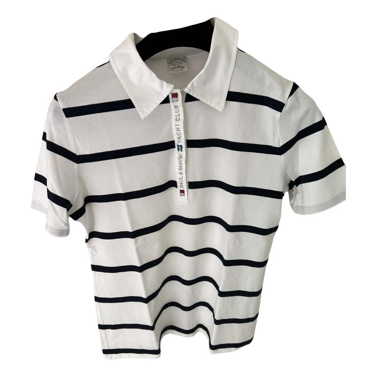 Pre-owned Paul & Shark Polo In White