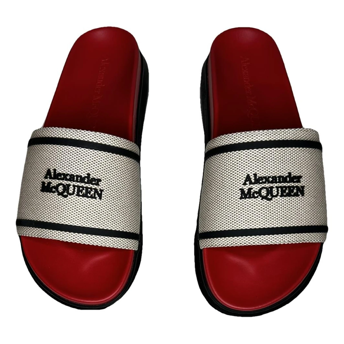 Pre-owned Alexander Mcqueen Hybrid Sandal In Multicolour