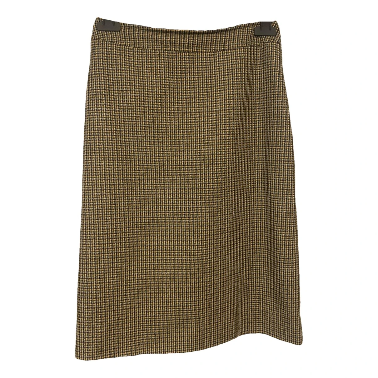 Pre-owned Celine Wool Mid-length Skirt In Multicolour