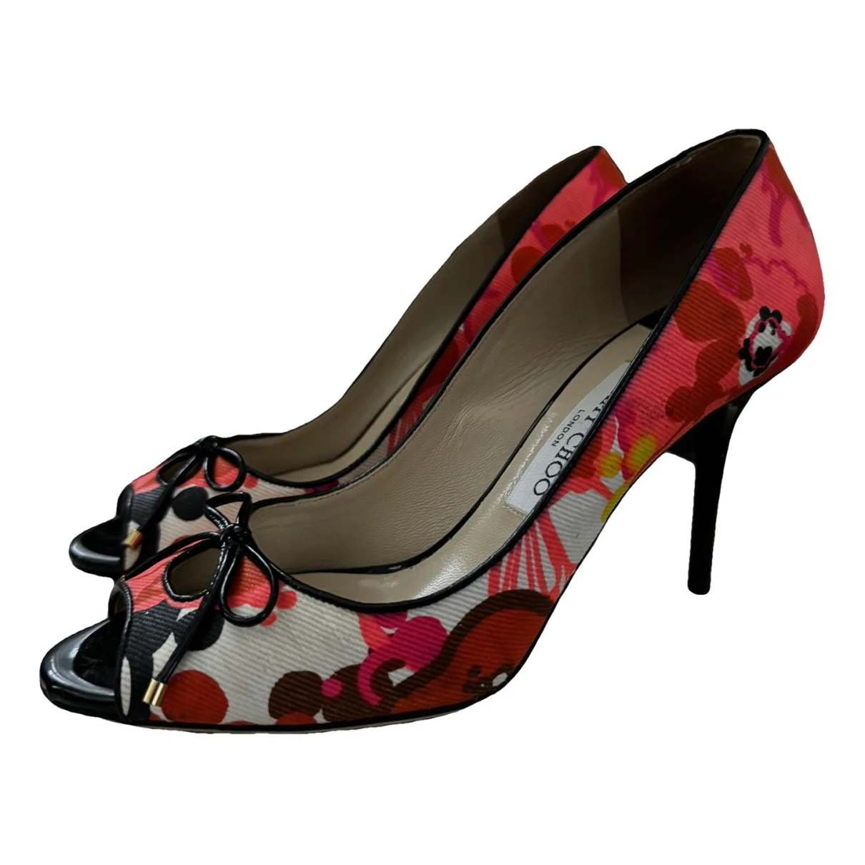 Pre-owned Jimmy Choo Leather Heels In Multicolour