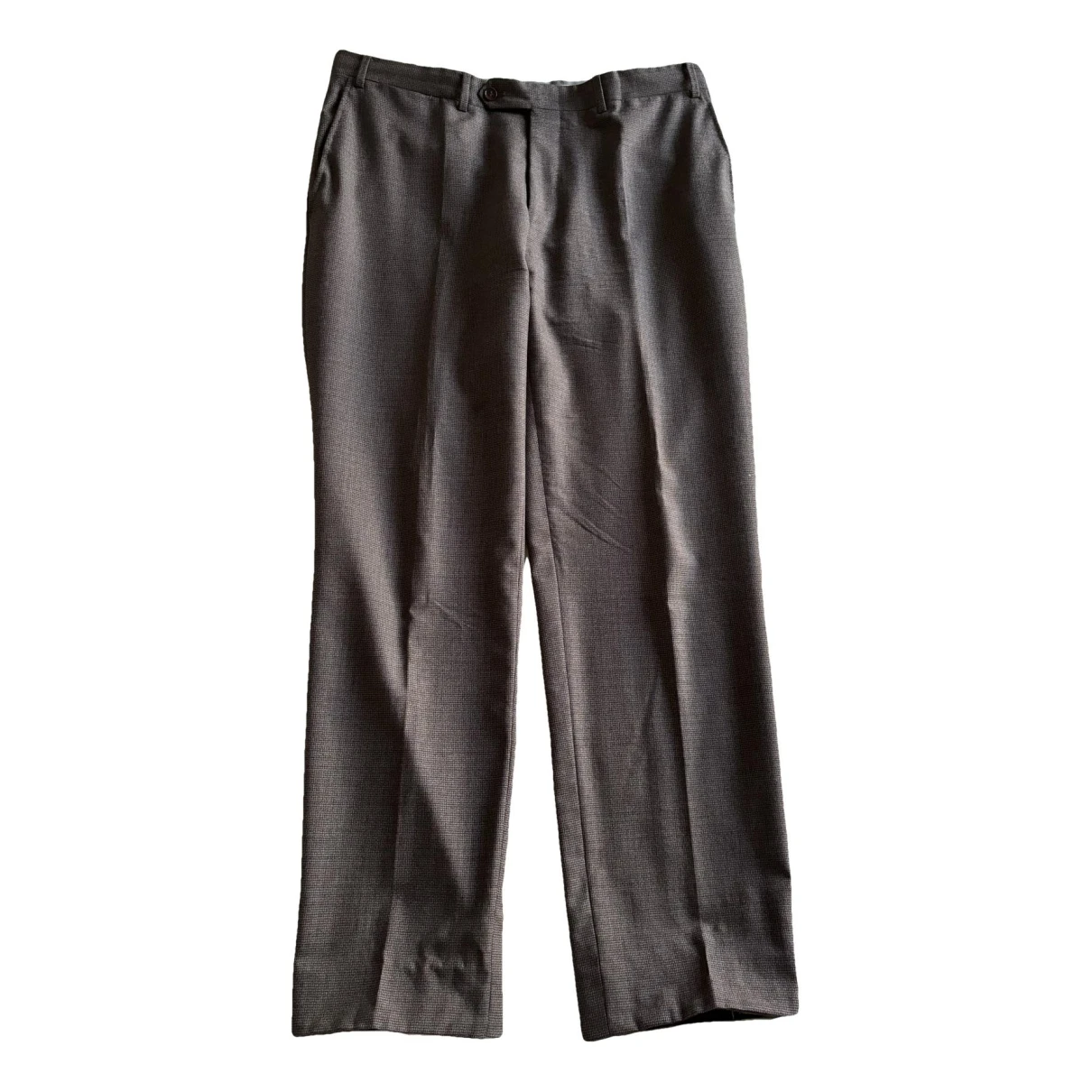 Pre-owned Canali Wool Trousers In Multicolour