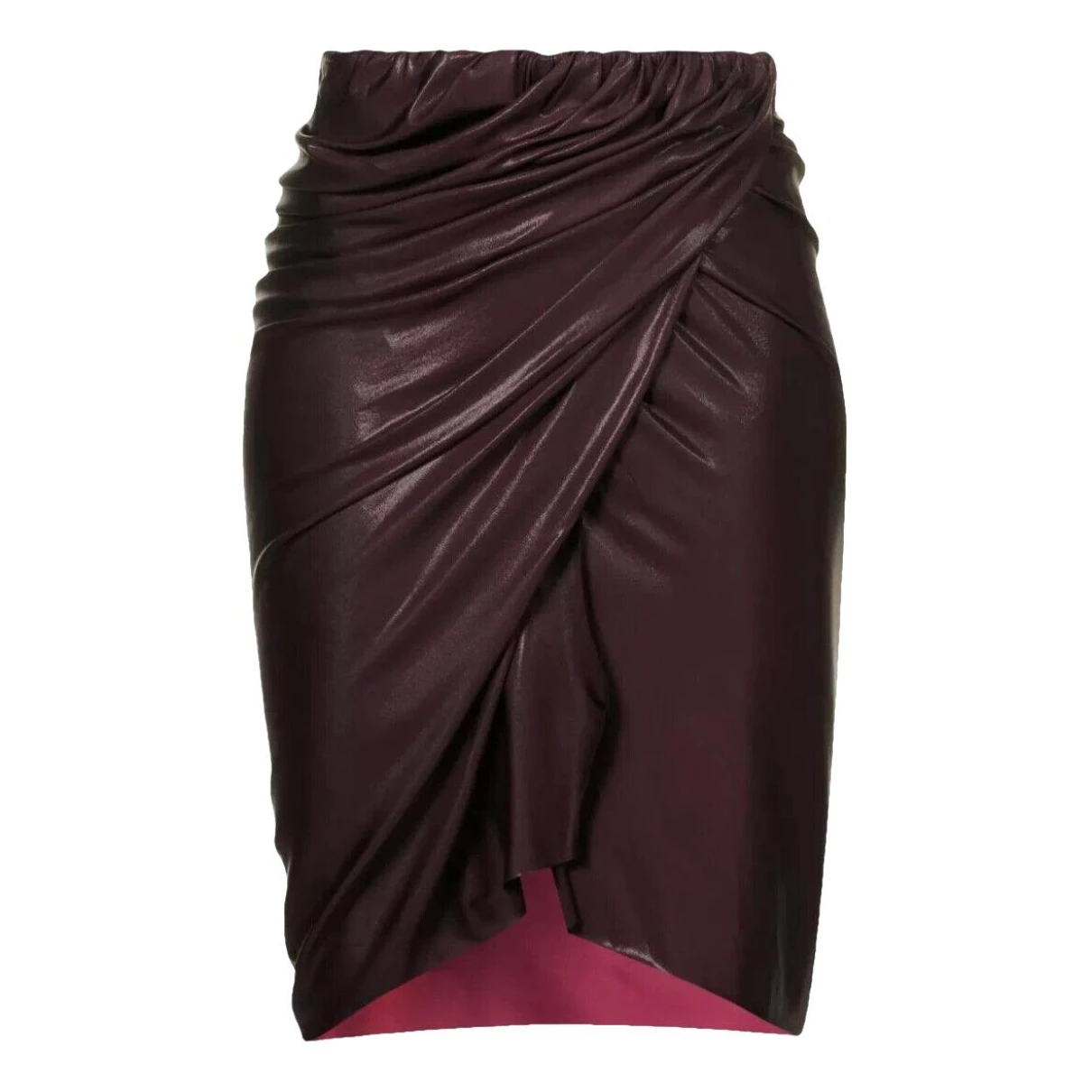 Pre-owned Rick Owens Mid-length Skirt In Purple