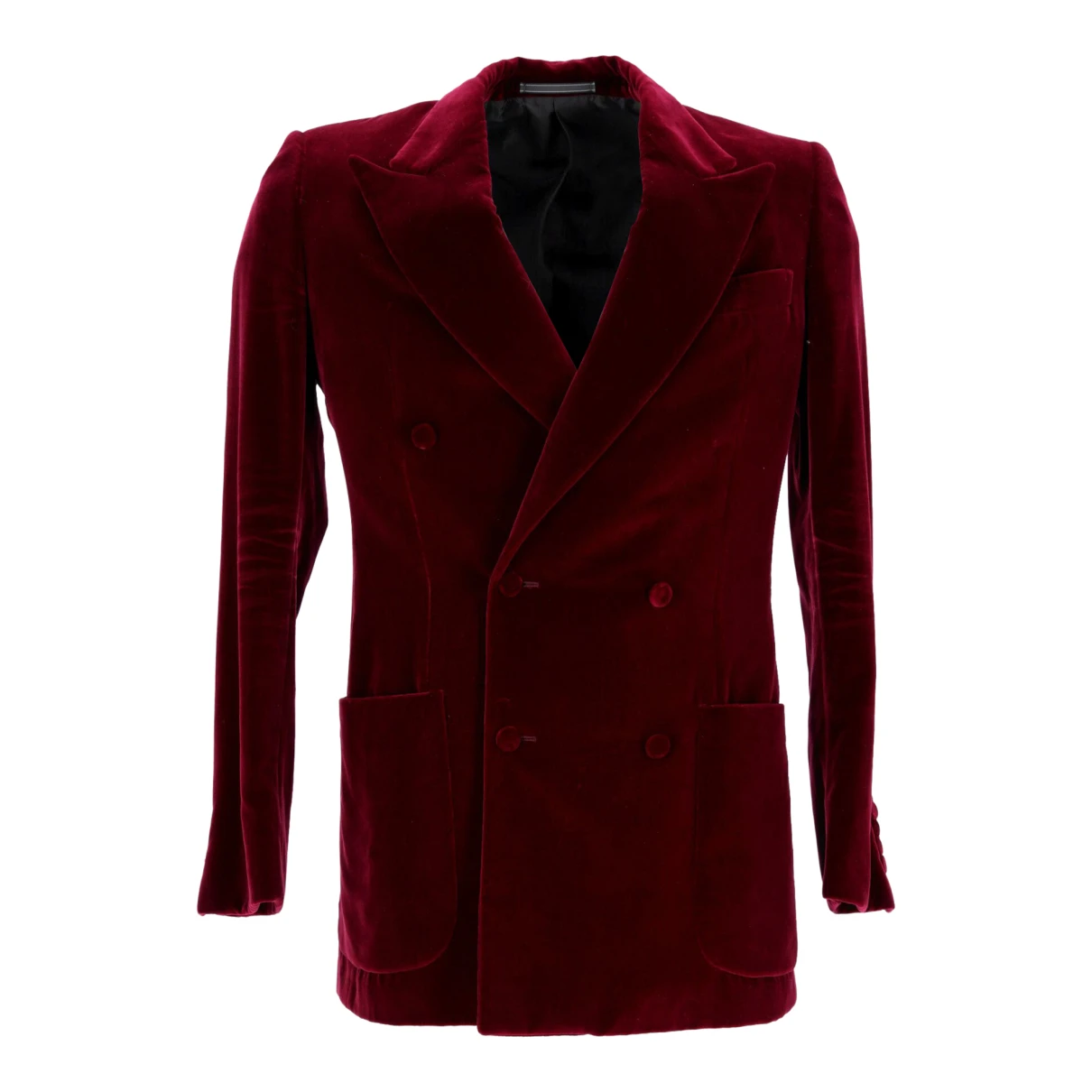 Pre-owned Saint Laurent Suit In Burgundy