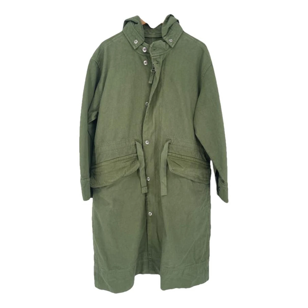Pre-owned Everlane Parka In Green