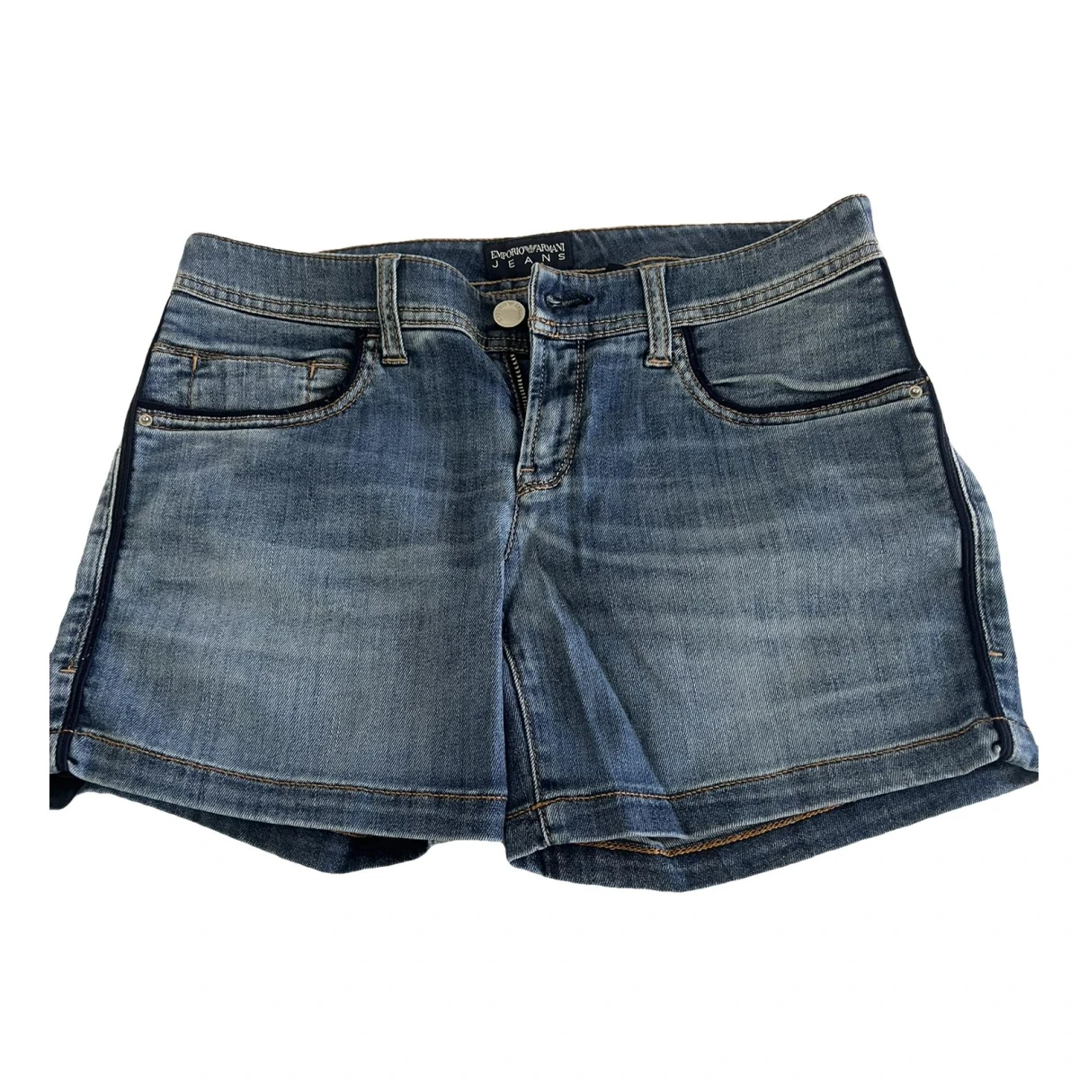 Pre-owned Emporio Armani Shorts In Blue