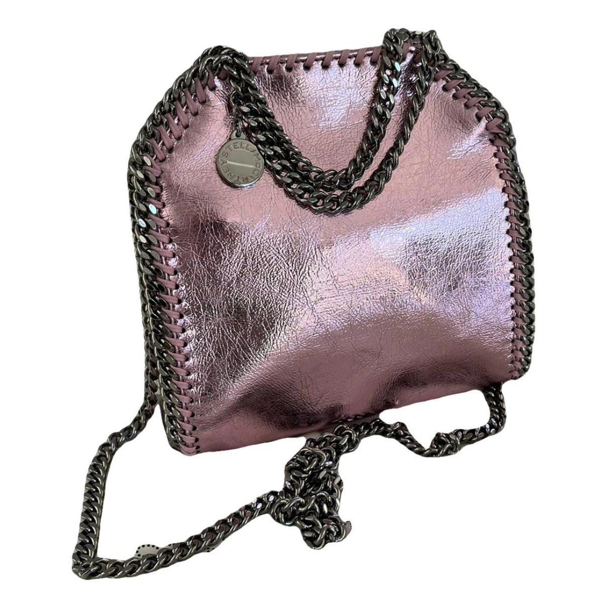 Pre-owned Stella Mccartney Leather Handbag In Pink