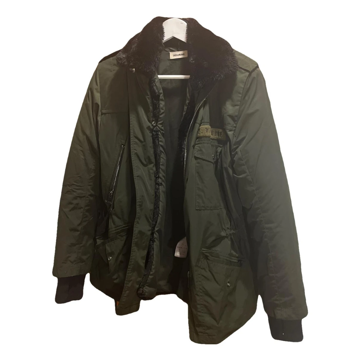 Pre-owned Zadig & Voltaire Jacket In Green