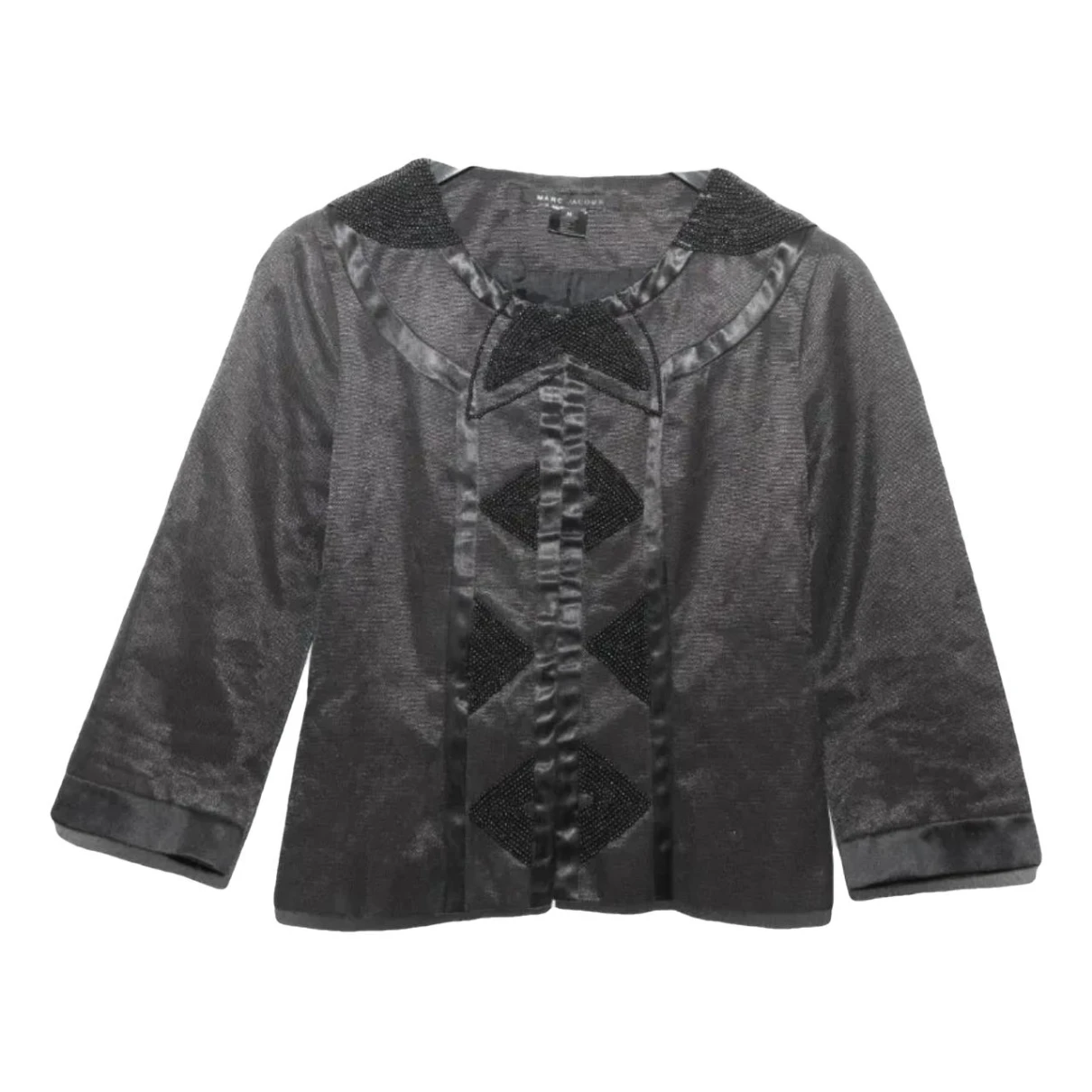 Pre-owned Marc Jacobs Silk Blouse In Black
