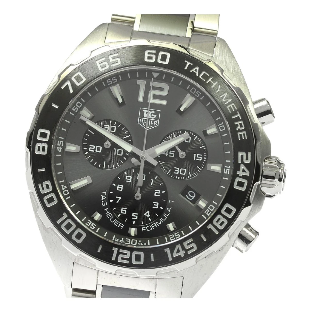 Pre-owned Tag Heuer Formula 1 Watch In Grey