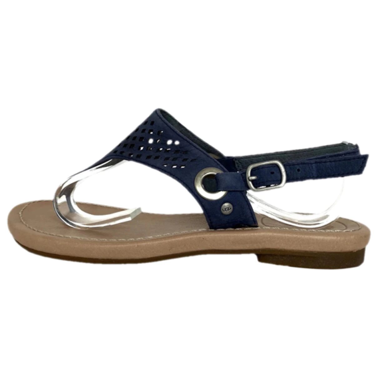 Pre-owned Ugg Sandals In Blue