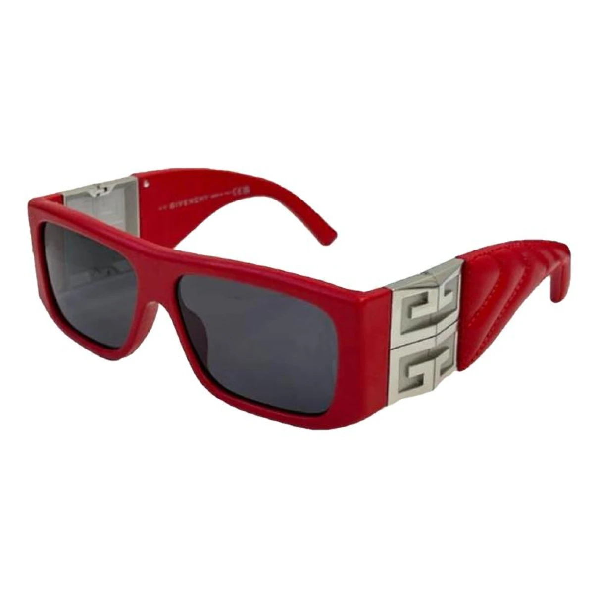 Pre-owned Givenchy Oversized Sunglasses In Red