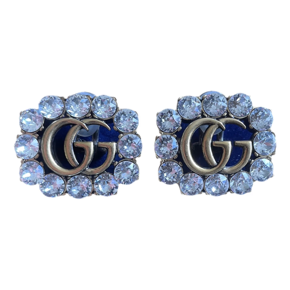 Pre-owned Gucci Earrings In Gold