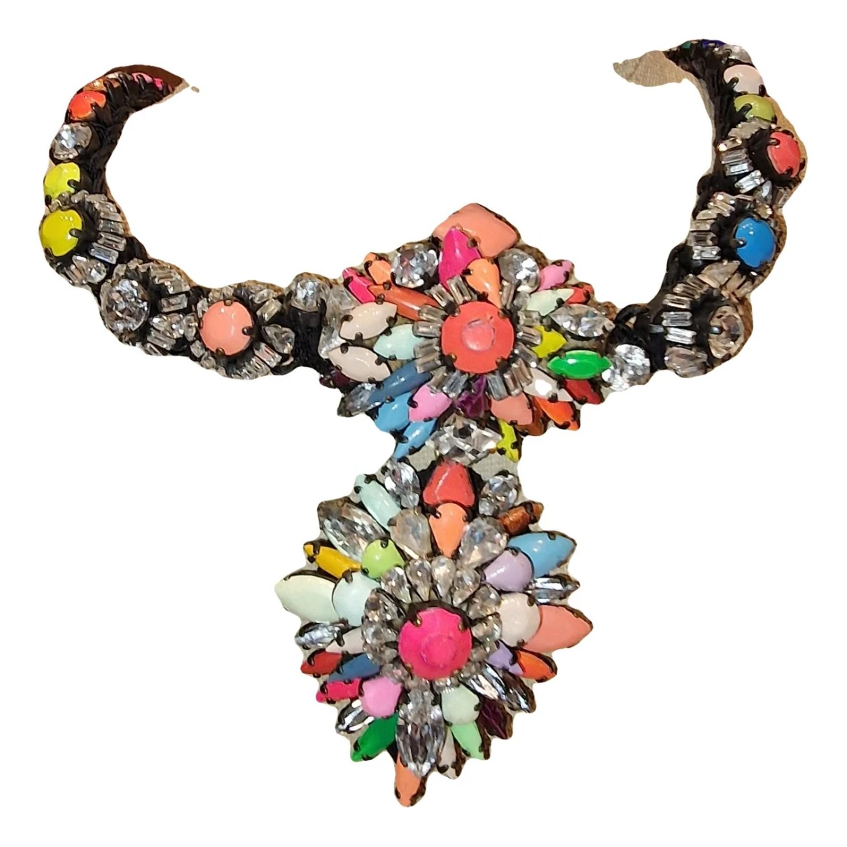 Pre-owned Shourouk Necklace In Multicolour