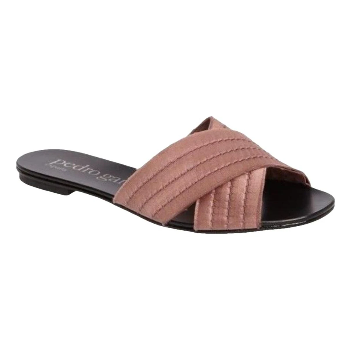 Pre-owned Pedro Garcia Leather Sandal In Pink