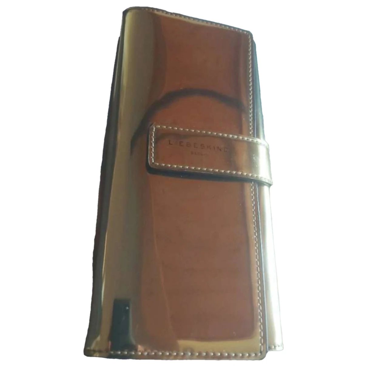 Pre-owned Liebeskind Leather Wallet In Gold