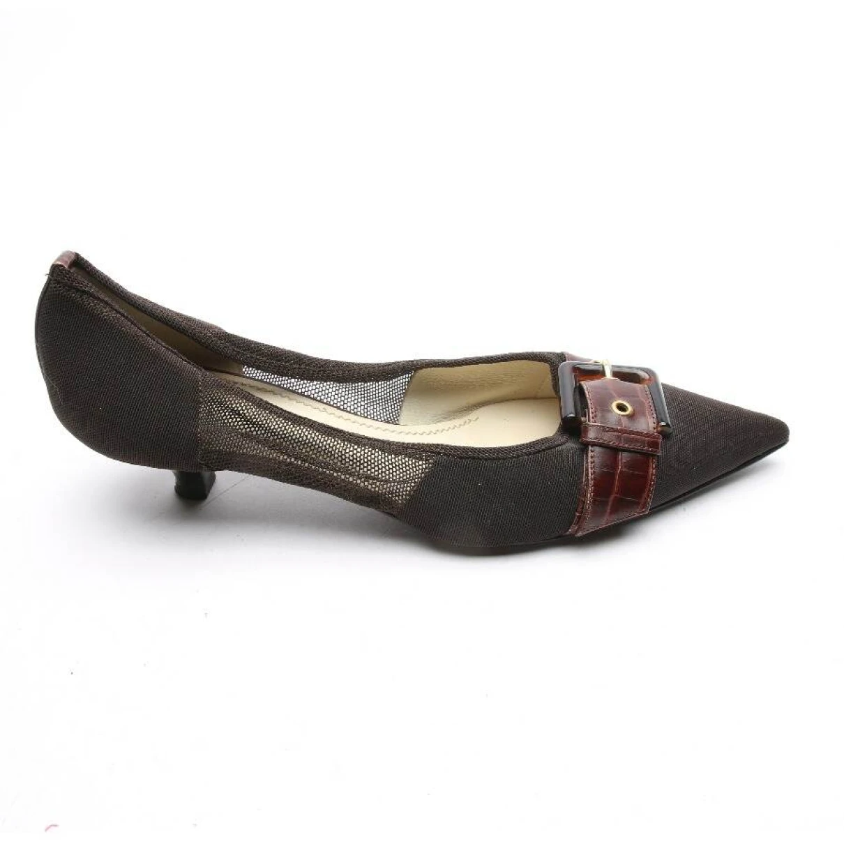 Pre-owned Casadei Leather Heels In Brown
